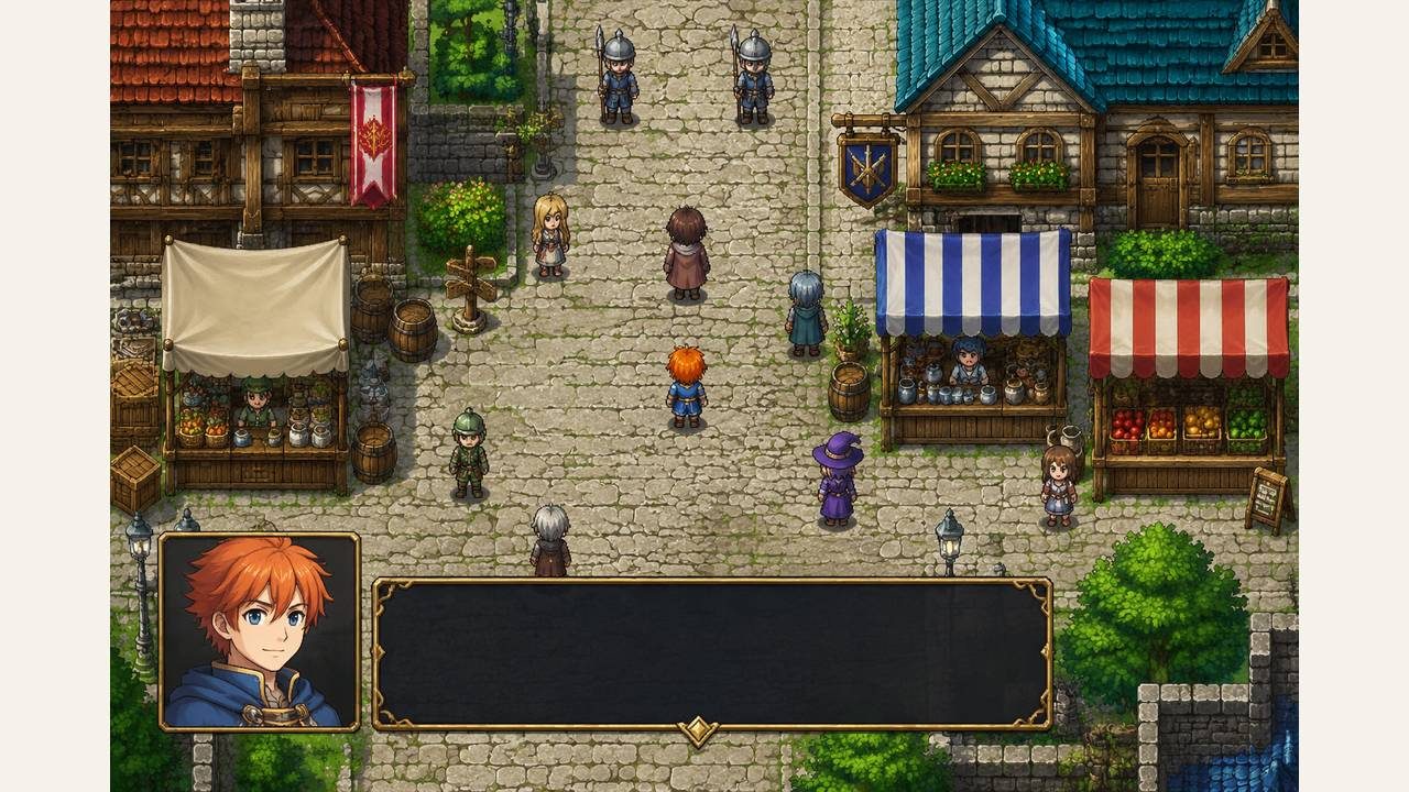 交易街的屑卫兵 日式RPG 资料图 2