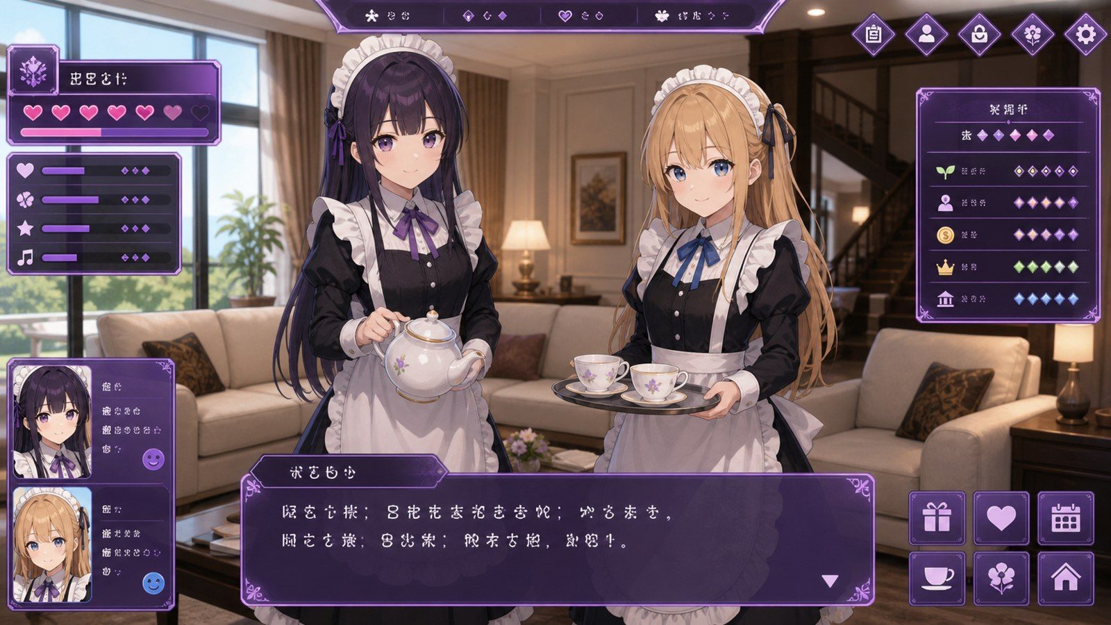 姊妹的侍奉 角色互动 预览图 1