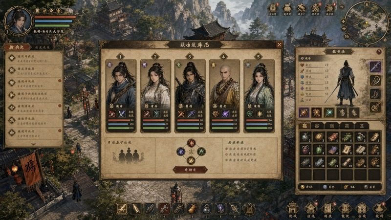 金庸群侠传5爱与死仙狐MOD六周年 场景演出 演示图 5